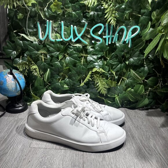 Cole Haan Sneakers Mens SZ 12 White Leather Contemporary Casual Shoes C39987 main image 10